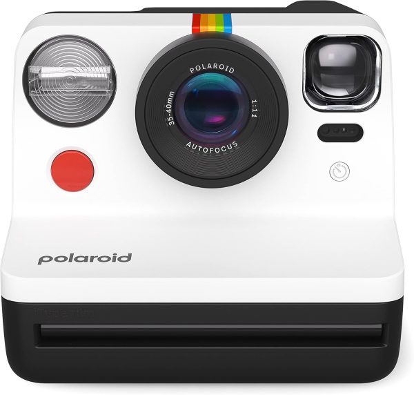 Now 2nd Generation I-Type Instant Film Camera - Black & White (9072)